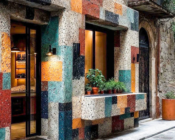 Come scegliere i colori delle piastrelle in terrazzo? Idee creative e realizzazione della personalizzazione