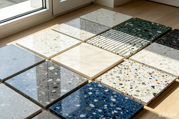 Come scegliere i colori delle piastrelle in terrazzo? Guida all’atmosfera degli spazi con diverse finiture