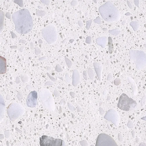Terrazzo inorganico bianco limone